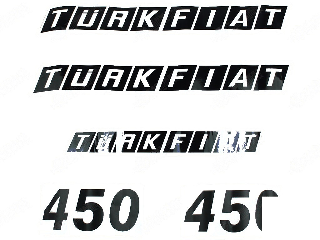 Fiat 450 Yan Yazı Takımı