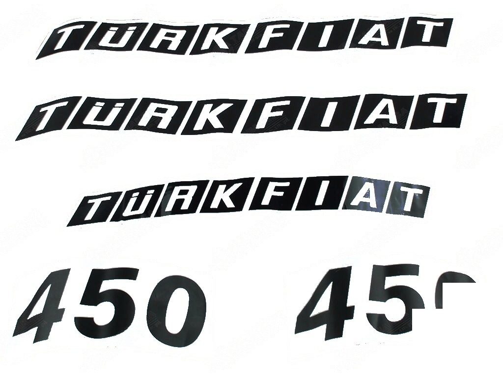 Fiat 450 Yan Yazı Takımı 3