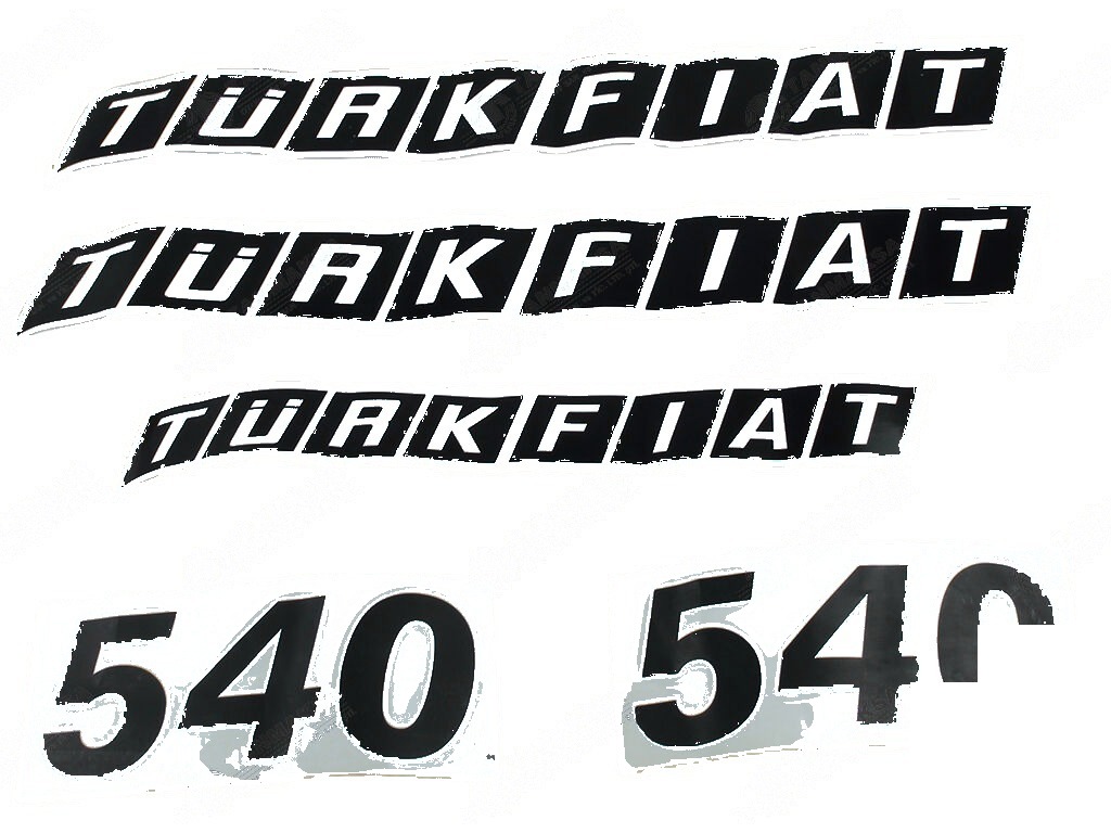 540 Yan Yazı Takımı 2