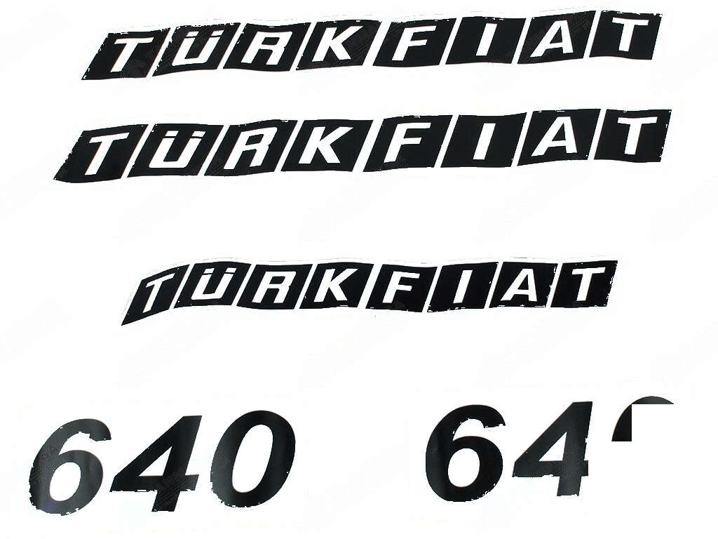 640 Yan Yazı Takımı 2