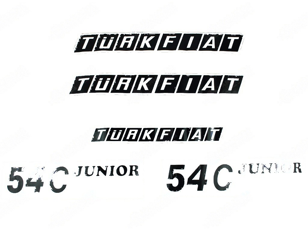 54C Junior Yan Yazı Takımı