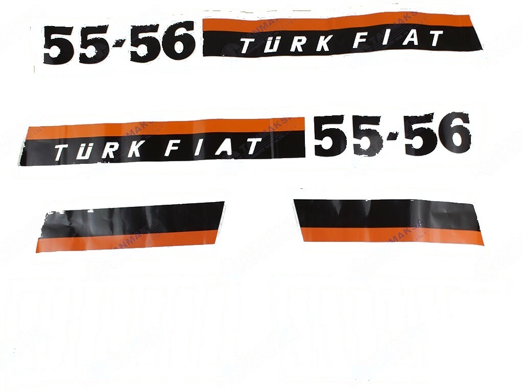 55/56 Yan Yazı Takımı