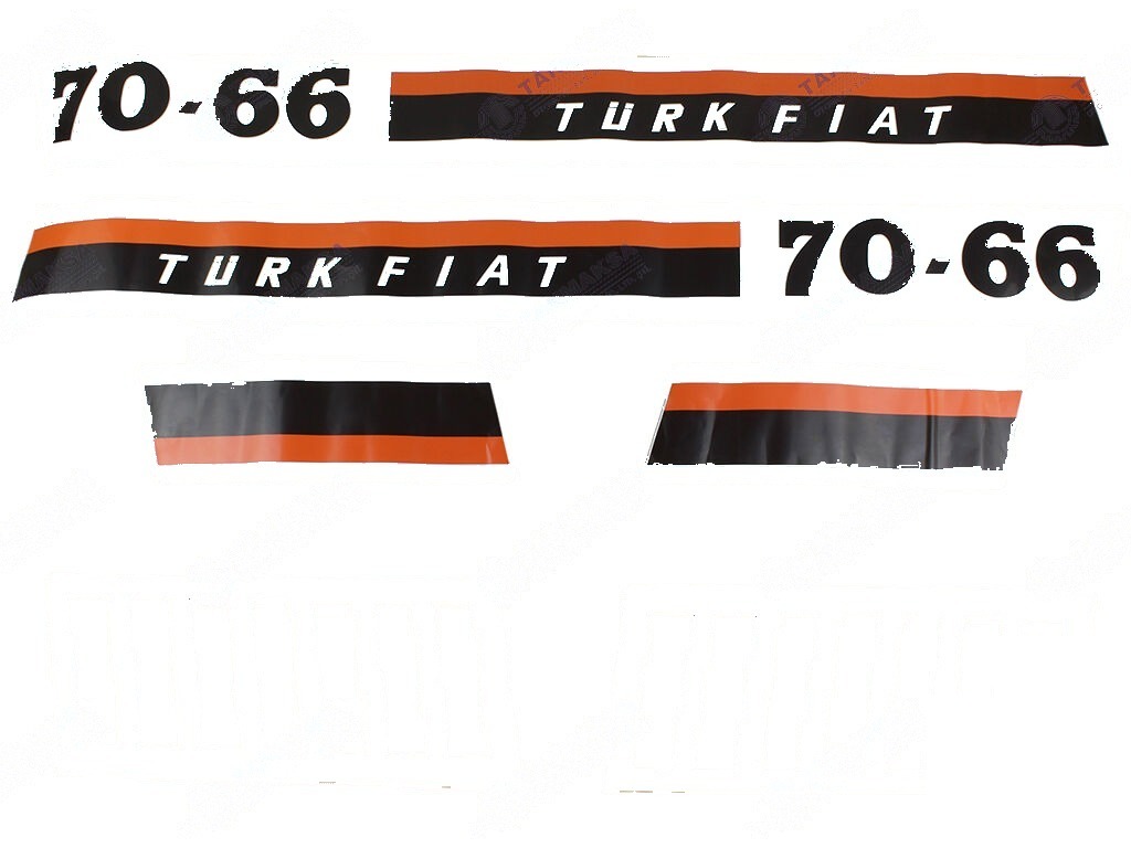 70/66 Yan Yazı Takımı
