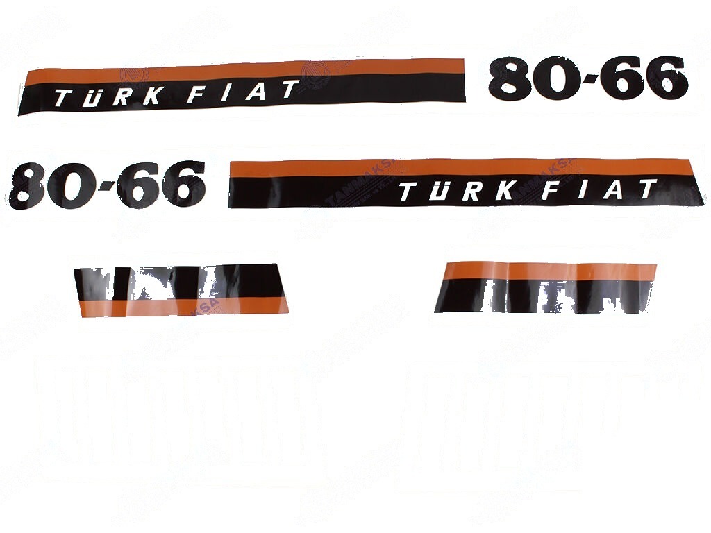 Fiat 80/66 Yan Yazı Takımı