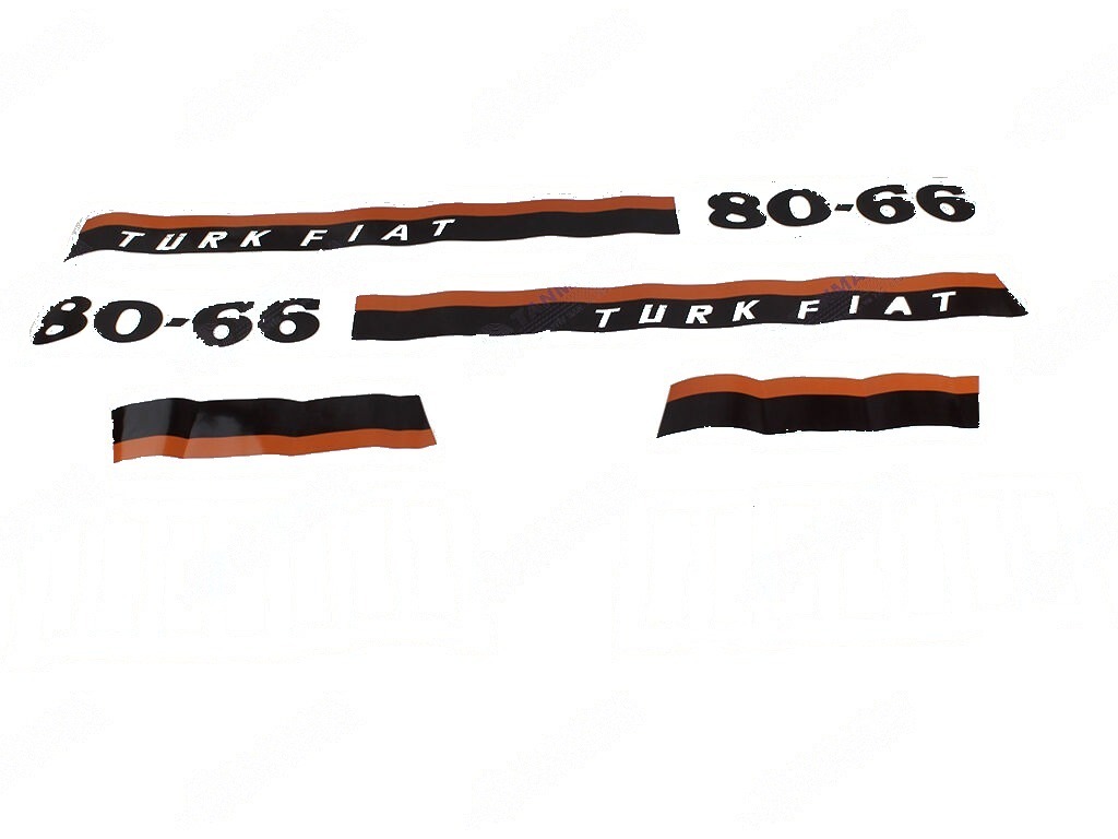 Fiat 80/66 Yan Yazı Takımı 3