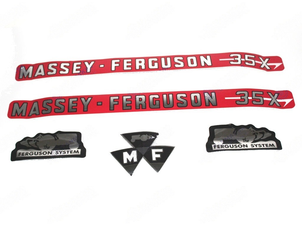 Massey Ferguson 35X Yan Yazı Takımı