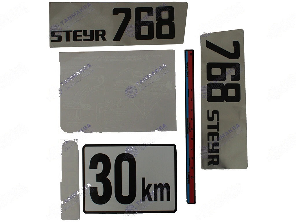 Steyr 768 Yan Yazı Takımı