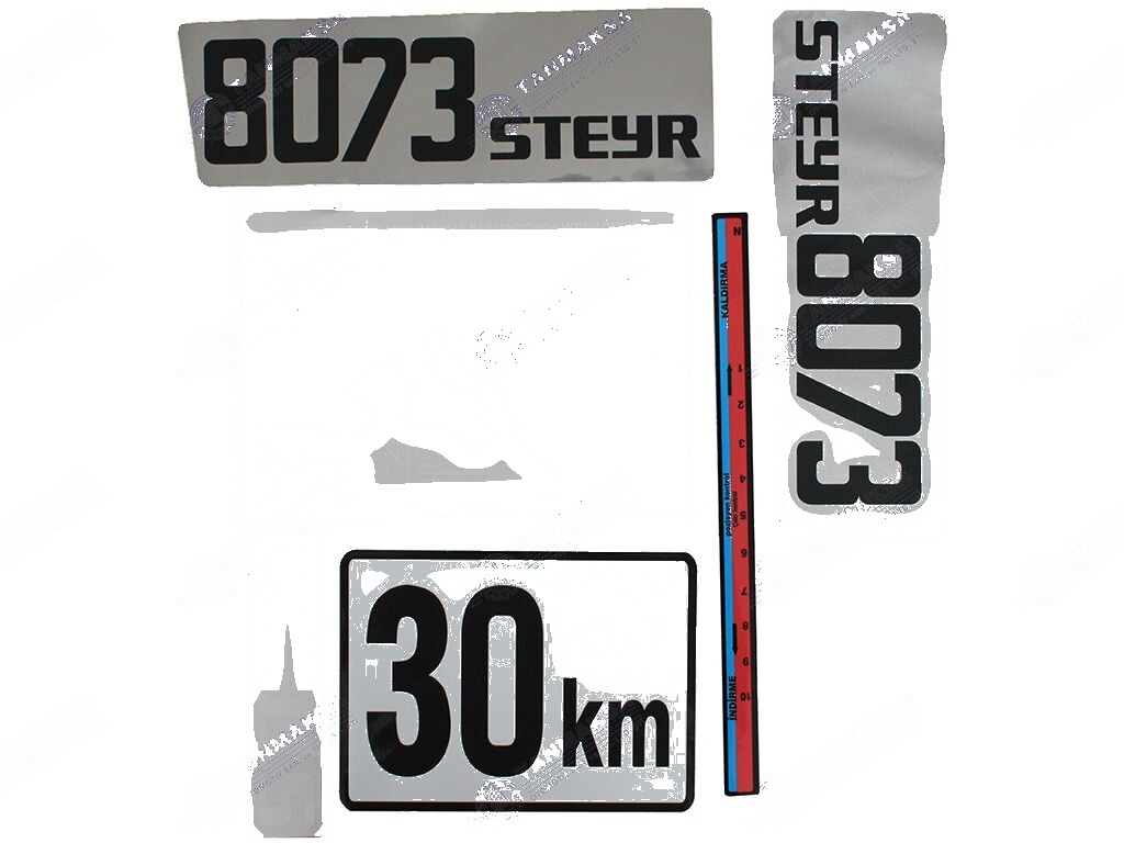 Steyr 8073 Yan Yazı Takımı