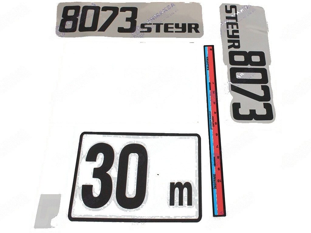 Steyr 8073 Yan Yazı Takımı 2