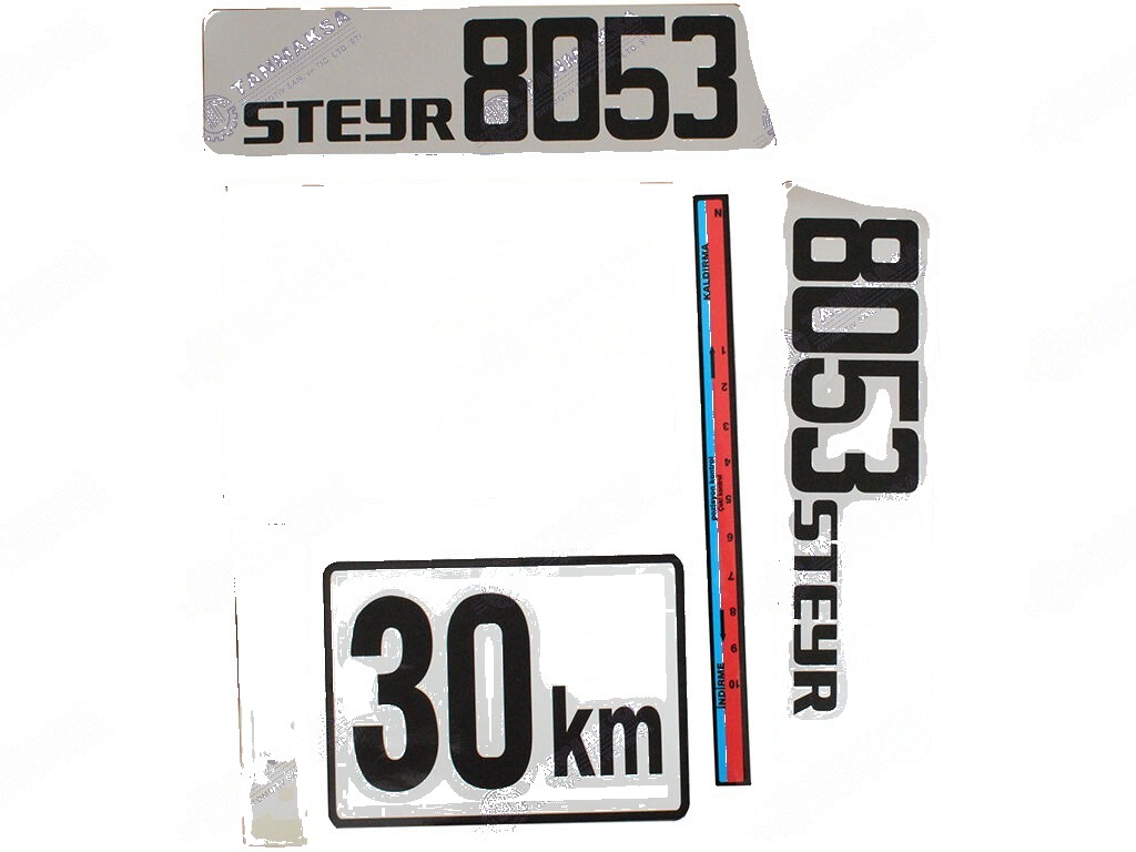 8053 Yan Yazı Takımı
