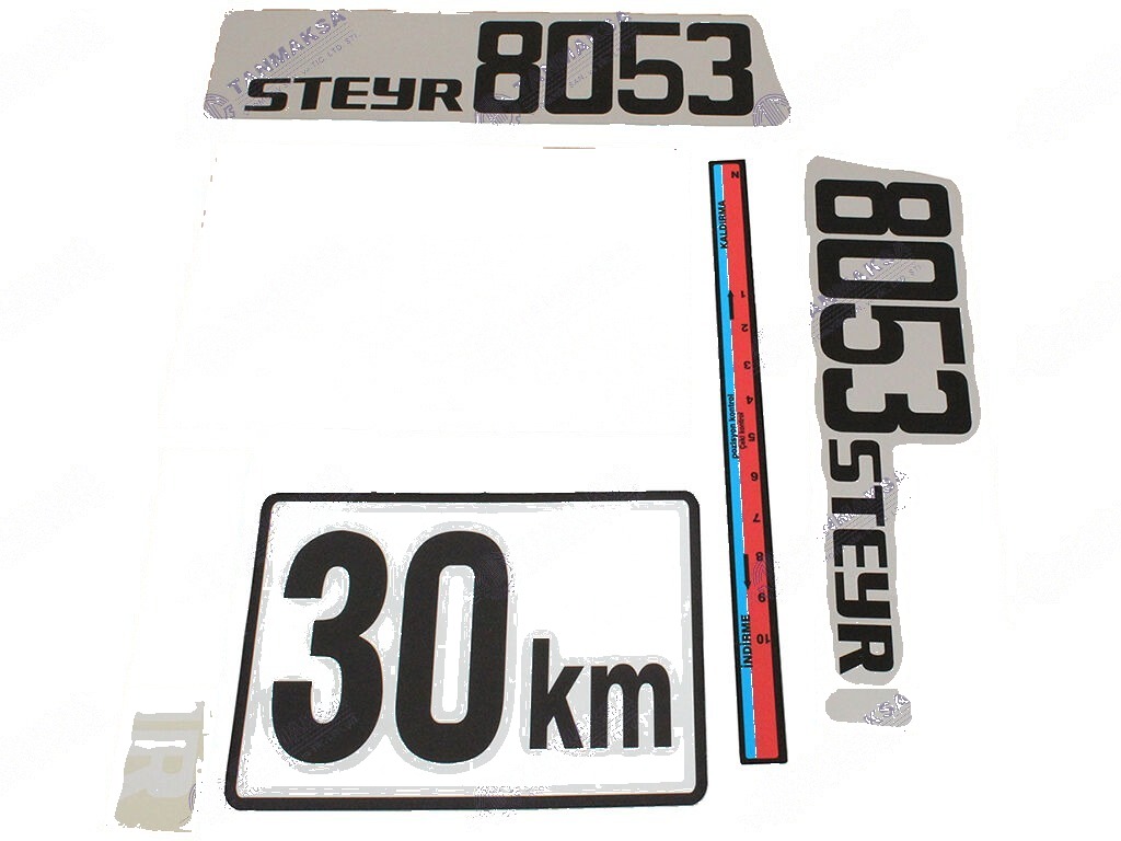 8053 Yan Yazı Takımı 2