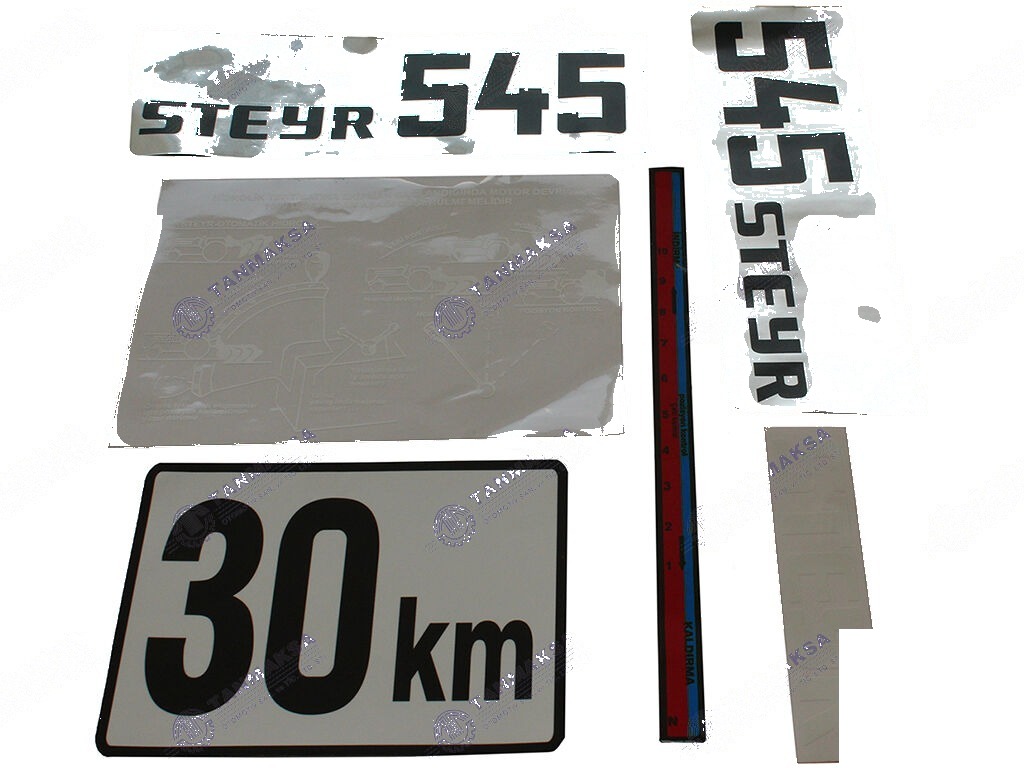 545 Yan Yazı Takımı 2
