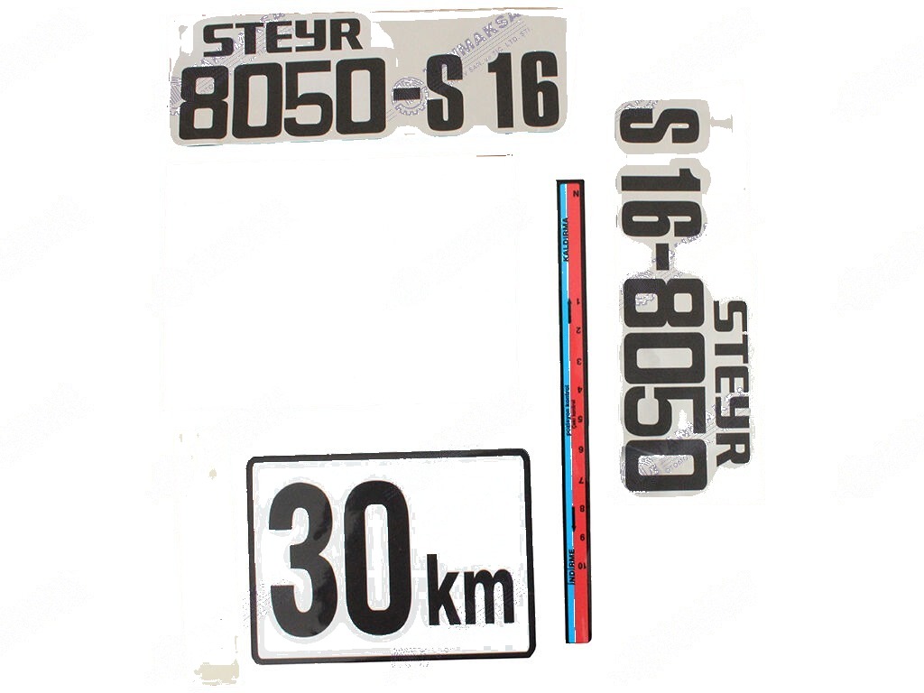 8050 S16 Yan Yazı Takımı