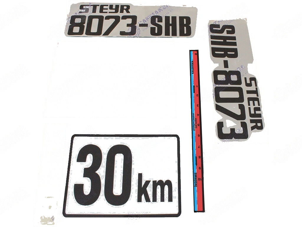 8073 SHB Yan Yazı Takımı 2